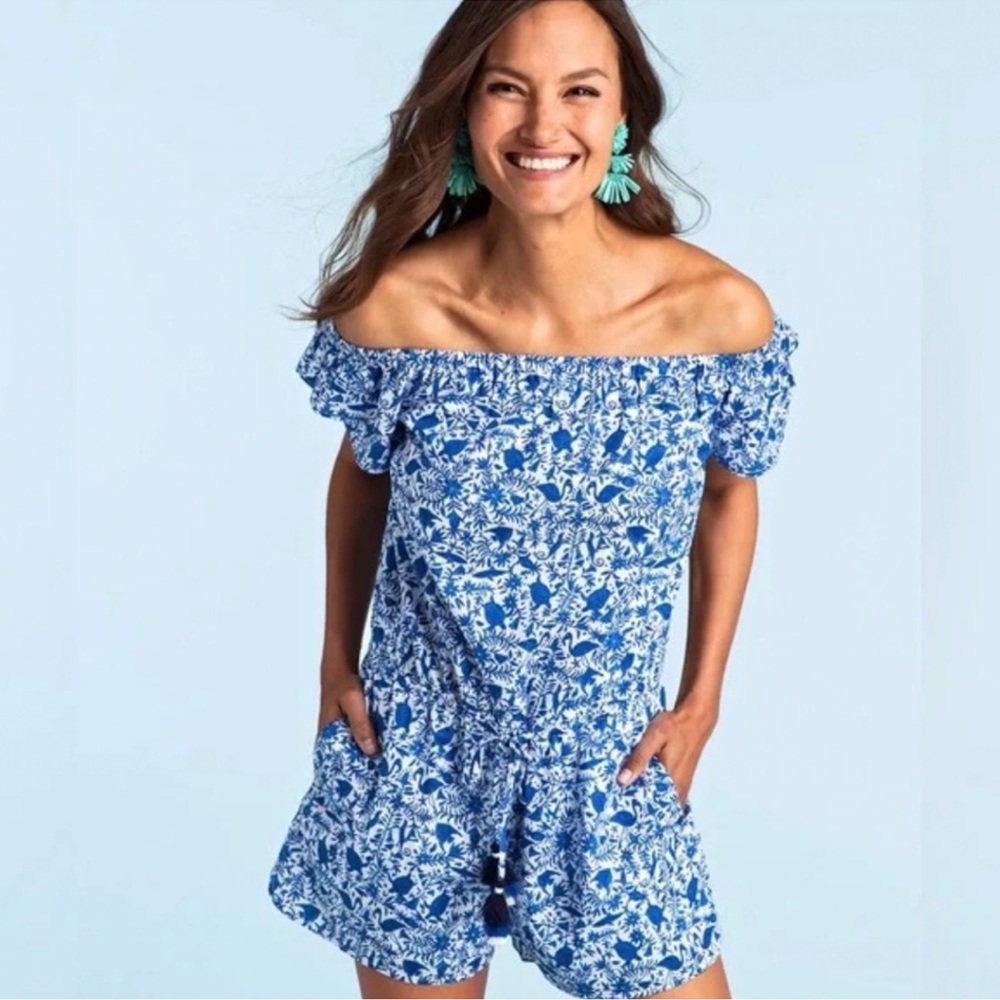 Vineyard Vines Sea life Romper